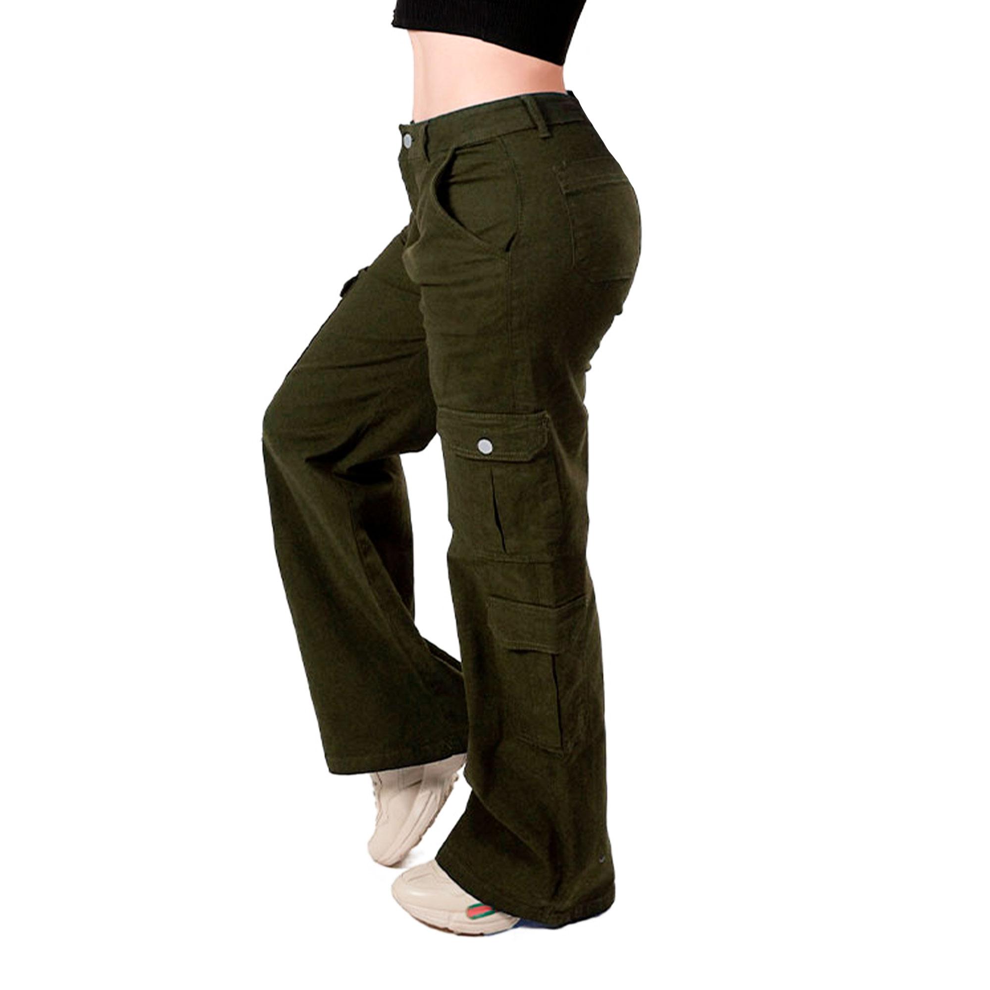 Pantalón Cargo Verde