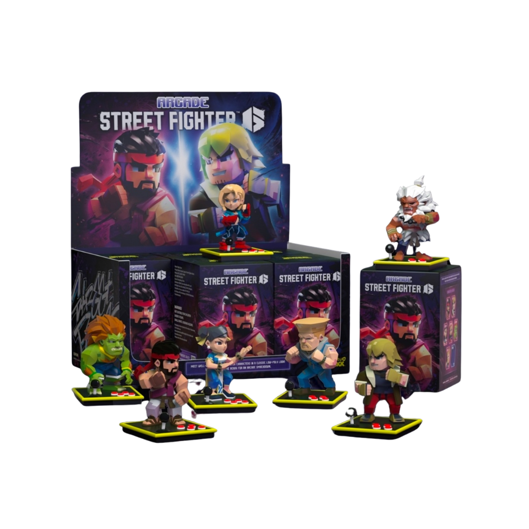 Figuras Street Fighter 6 Mighty Jaxx Set 6 Piezas