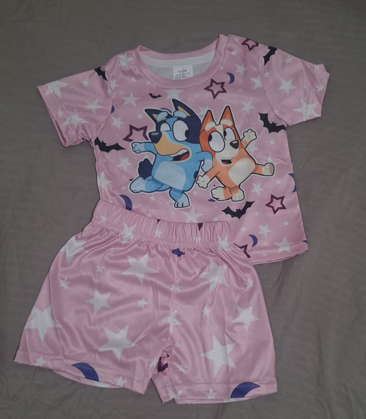 Conjunto Bluey Halloween