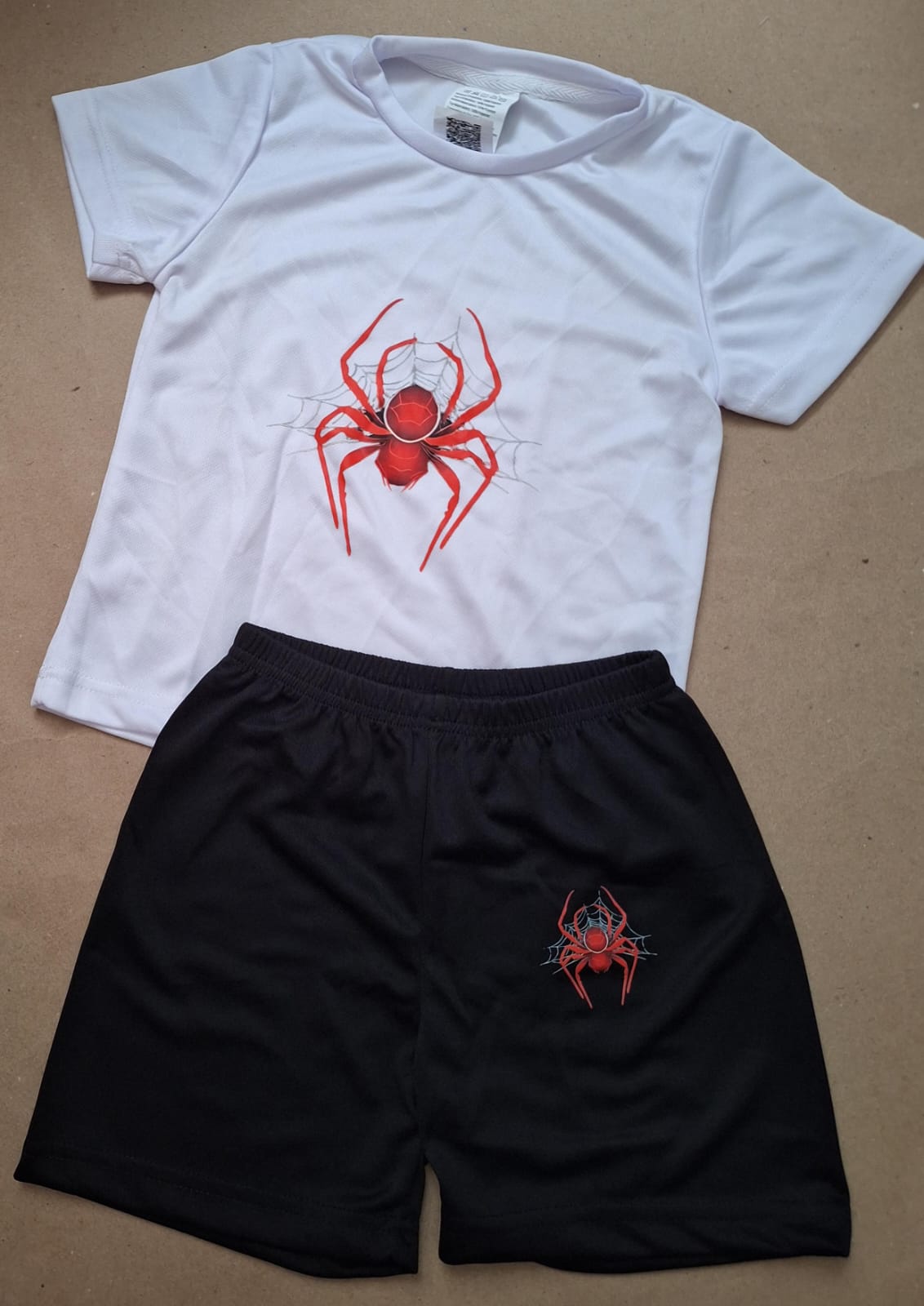 Conjunto Spiderman Blanco