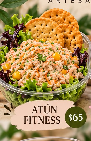 Ensalada atún fitness