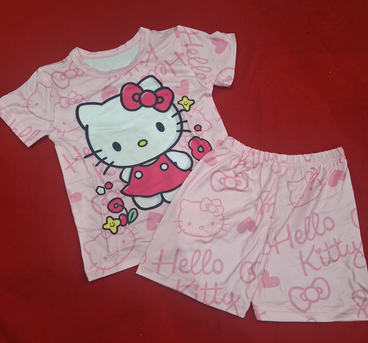 Conjunto Hello Kitty Rosa