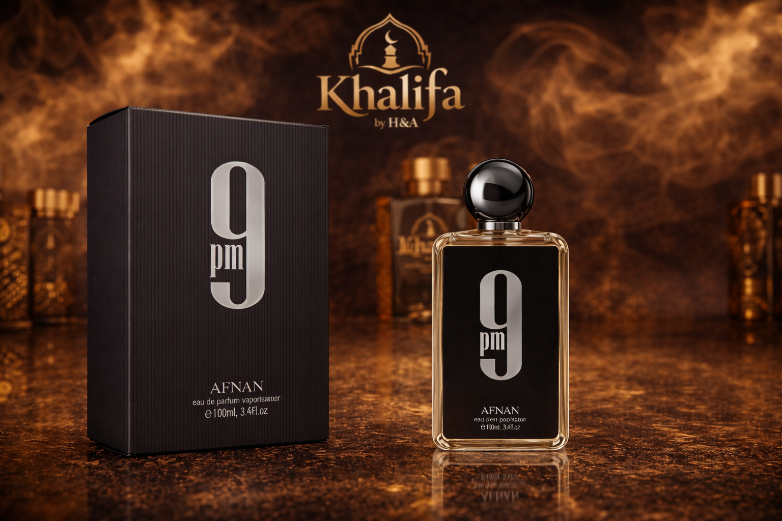 (AFNAN) 9 P M EAU DE PARFUM 100 ml