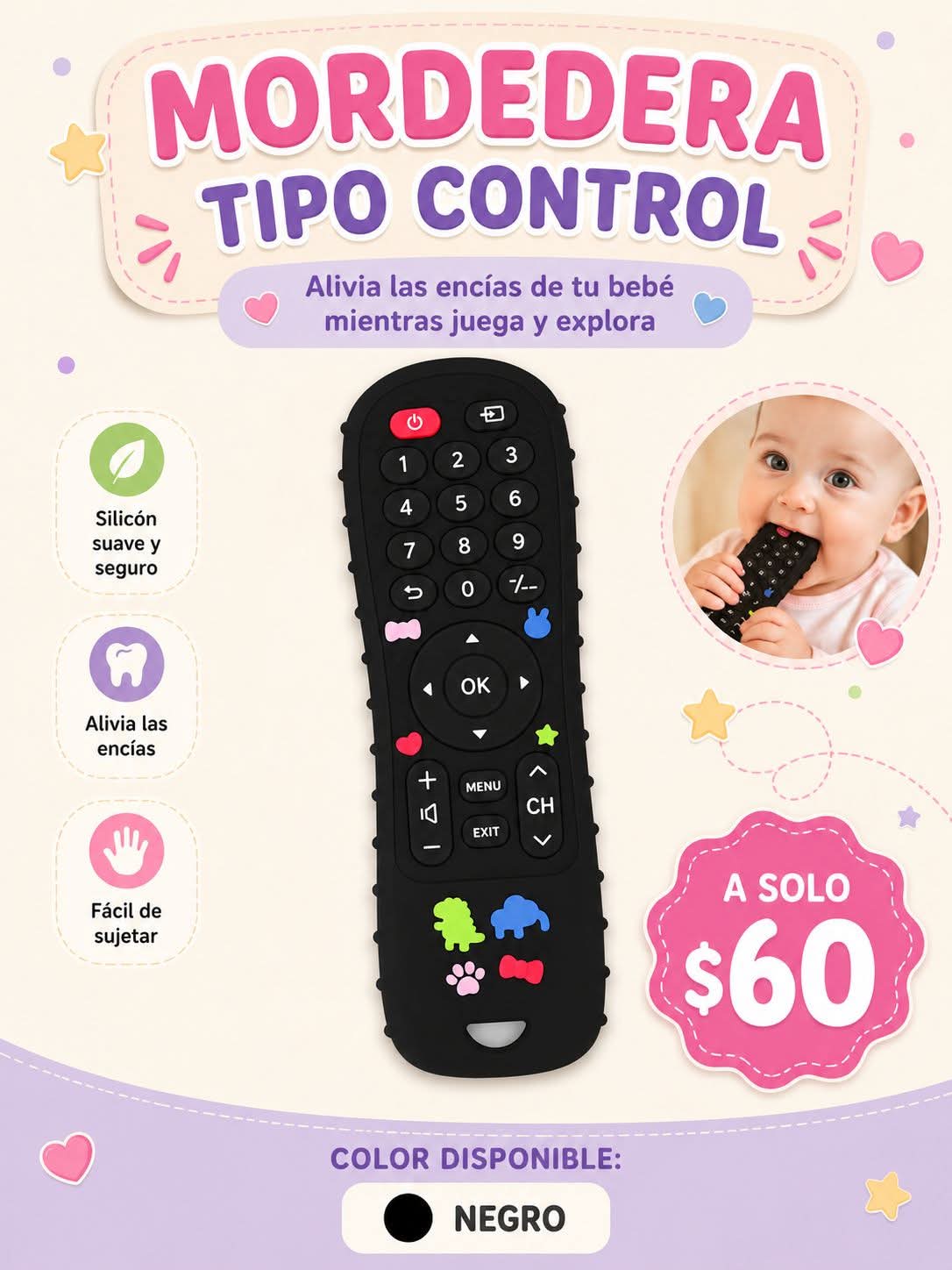 MORDEDERA CONTROL REMOTO