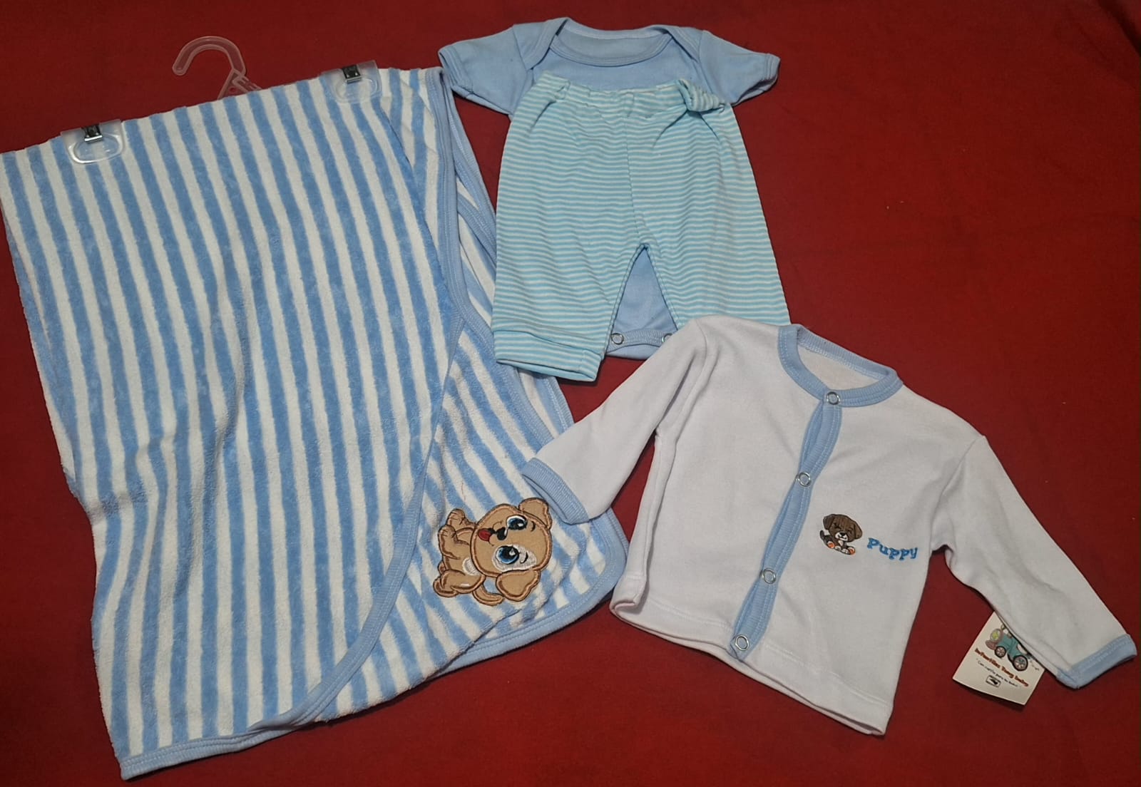SET 4 PIEZAS TOALLITA 6M