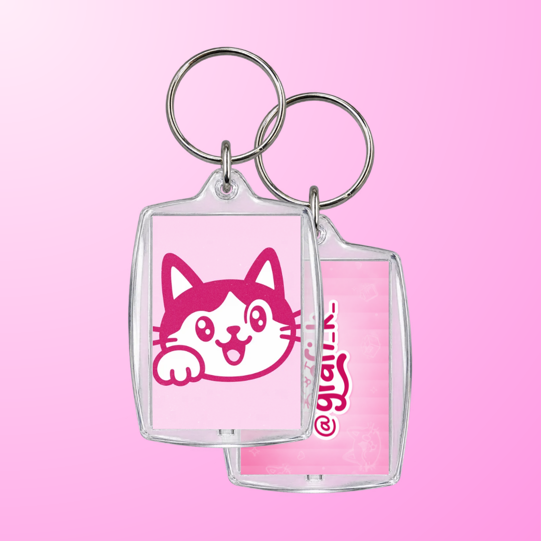 Llaveros Rectangulares de Acrílico Personalizados