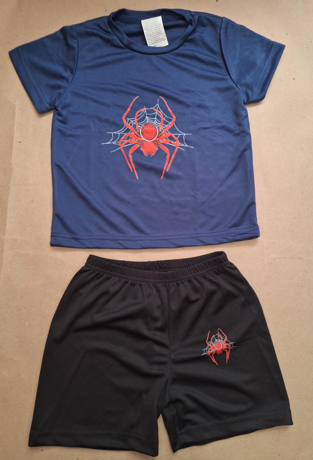 Conjunto Spiderman Azul